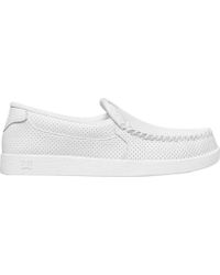 dc white slip on shoes