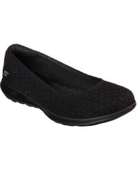 skechers go walk boots negro