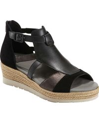 earth yarrow espadrille wedge