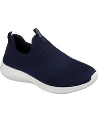 skechers ultra flex first take navy
