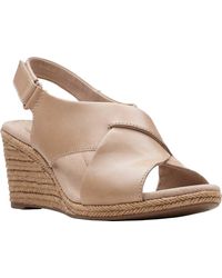 clarks lafley athena wedge sandal