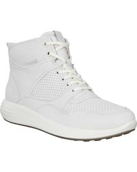 ecco high top sneakers womens