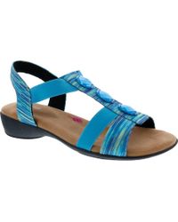 caparros mackenzie platform sandal