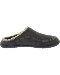 mens slippers clarks outlet