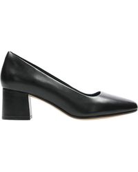 clarks sheer lily leather pumps