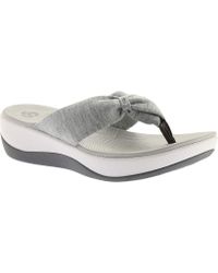 clarks breeze flurry sporty flip flop