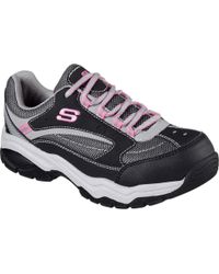skechers work waggey work sneaker