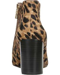 franco sarto cheetah booties
