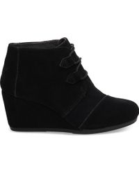 toms wedge ankle boots