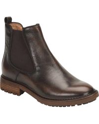 sofft bryanne leather chelsea boot