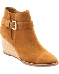 irving waterproof wedge bootie