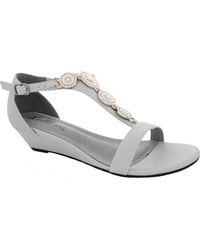 bellini lynn wedge sandal
