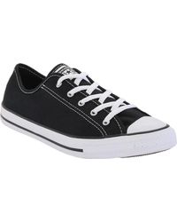 chuck taylor all star dainty leather ballet low top white