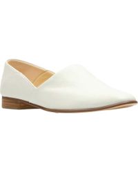 clarks pure tone blue leather