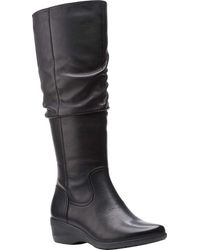 clarks sheer slouch boots
