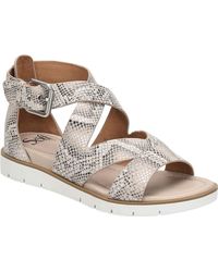 natesa perforated sandal söfft