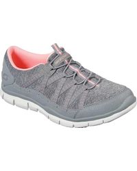 skechers women's empress lets be real sneaker