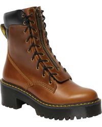karmilla leather lace up boots