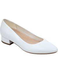 renske fabric peep toe heels