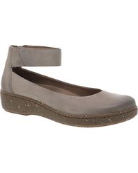 dansko jenna ankle strap flat