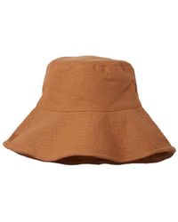 Freya Pampas Bucket Hat in Sage (Green 