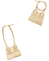 Jacquemus Les Creoles Chiquito Earrings in Gold (Metallic) | Lyst