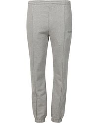 Vetements Cotton jogger Pant With Logo in Pink - Lyst