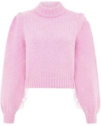 Hayley Menzies Lacey Alpaca Sweater - Multicolor