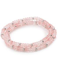 Luv Aj - The Coquille Beaded Bracelet Set - Lyst