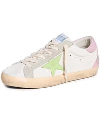 Golden Goose - Super-star Nappa Upper And Toe Leather Sneakers - Lyst