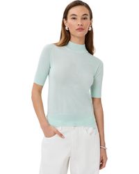 Jil Sander - Short Sleeve Crew Neck Sweater - Lyst