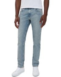 PAIGE - Federal Heritage Slim Straight Jeans - Lyst