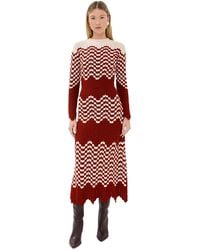 Escvdo - Musa Long Sleeve Maxi Dress - Lyst