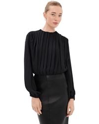 Jonathan Simkhai - Frida Silk Blouse - Lyst
