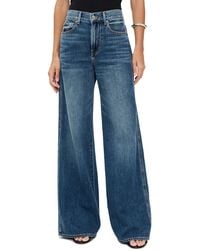 Veronica Beard - Kasey Mid Rise Wide Leg Jeans - Lyst