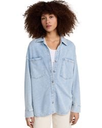 Z Supply - All Day Knit Denim Jacket - Lyst