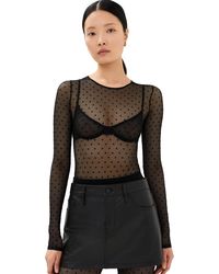 Wardrobe NYC - Wardrobe. Nyc Polka Dot Bodysuit - Lyst