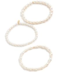 Shashi - Anais Bracelet Set - Lyst