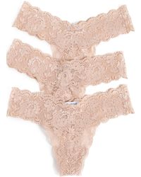 Cosabella - Never Say Never Cutie Low Rise Thong 3 Pack - Lyst