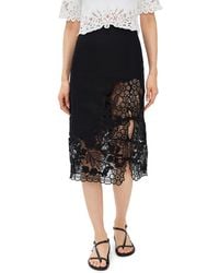 Sea - Katharine Embroidery Tie Skirt - Lyst