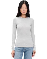 Agolde - Delphi Slim Tee - Lyst