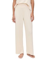 Z Supply - Dawn Smocked Rib Pants - Lyst