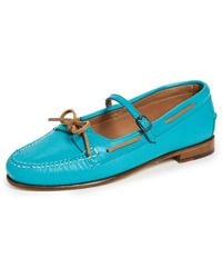 Hereu - Lorea Supple Shiny Flats - Lyst