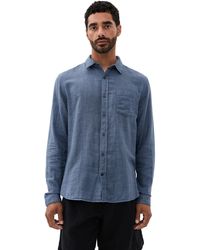 Vince - Double Face Long Sleeve Shirt - Lyst