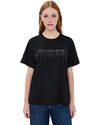 Stella McCartney - Embroidered Stella Logo T-Shirt - Lyst