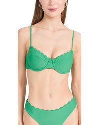 Ramy Brook - Ray Brook Eya Bikini Top Pa Green - Lyst