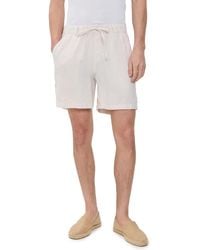 Bather - Pearl Linen Leisure Shorts 6.25 - Lyst
