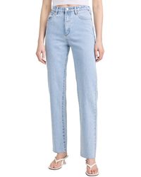 A.Brand - 94 High Straight Jeans - Lyst