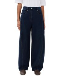 Tibi - Barre Denim Knit Sid Jeans - Lyst