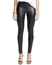 Commando - Perfect Control Faux Leather Zip Leggings - Lyst